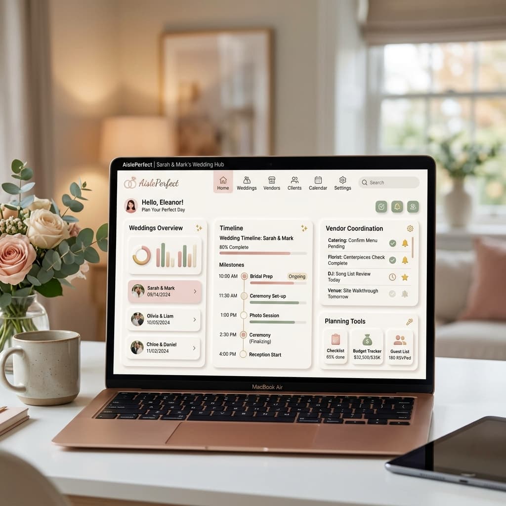 Wedding Planner Dashboard